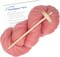 LEARN TO SPIN YARN - Beginner's Spinning Kit with Drop Spindle and Merino Pencil Roving. Choose your color.